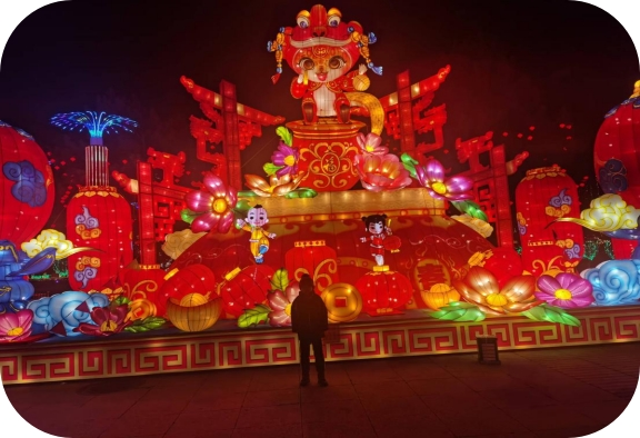 三（8）班吳瑋：金沙植物園的春節(jié)盛宴